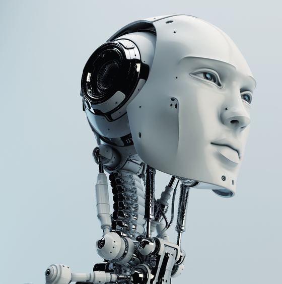 Illustration stylisee representant une intelligence artificielle de supervision